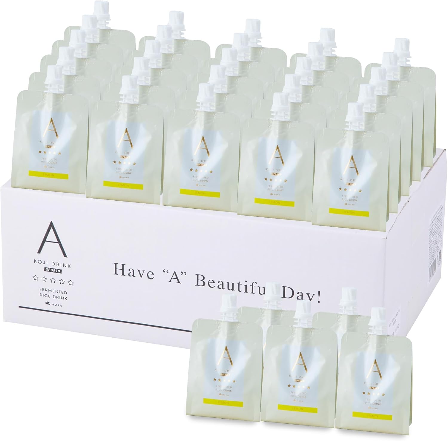 MURO 無添加 米麹 甘酒 (KOJI DRINK A SPORTS LEMON 150ml... – POWERFUL CARE INNER BEAUTY