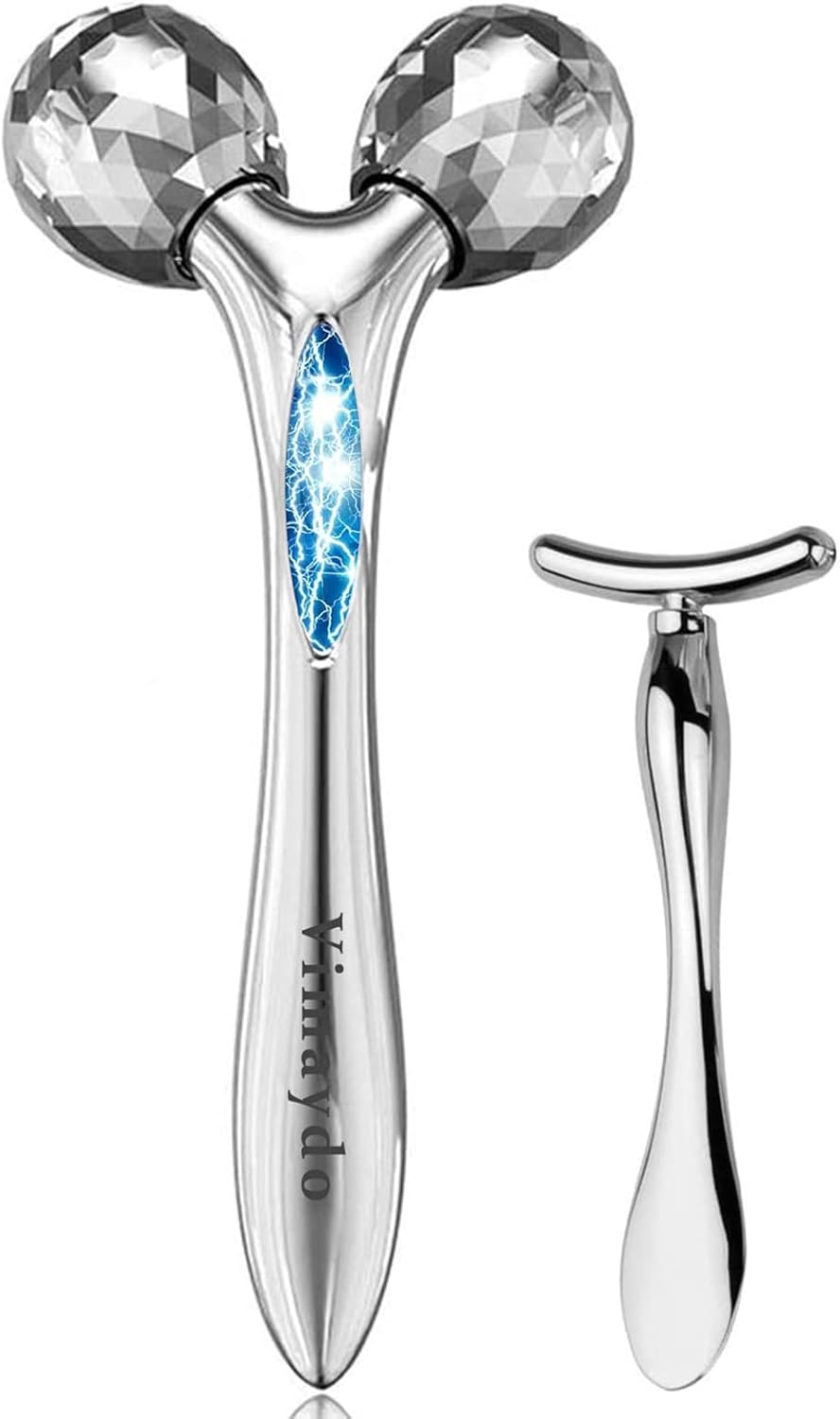 美顔ローラー Y字型美容ローラー マッサージローラー 小顔ローラー フェイス＆ボディー用 美顔... – POWERFUL CARE OUTER BEAUTY